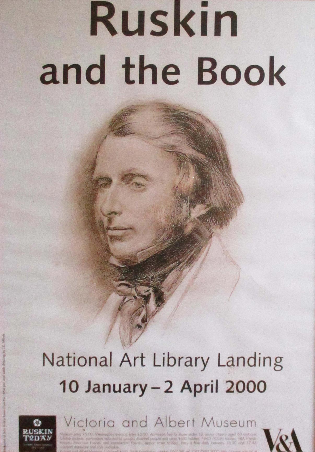 Ruskin and the Book poster